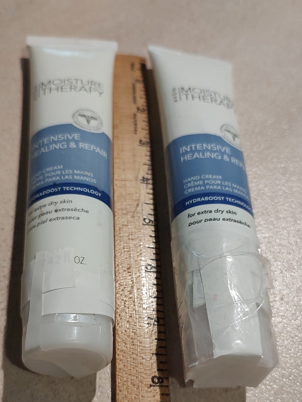 Two AVONMoisture Therapy Intensive Healing + Repair Hand Cream lotionHydro boost